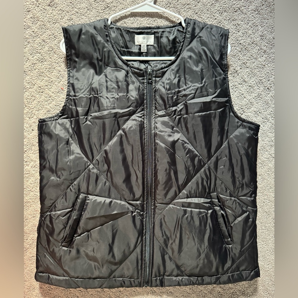 🆕WT FabFitFun x SOCIALITE Clothing Quilted Vest 🖤